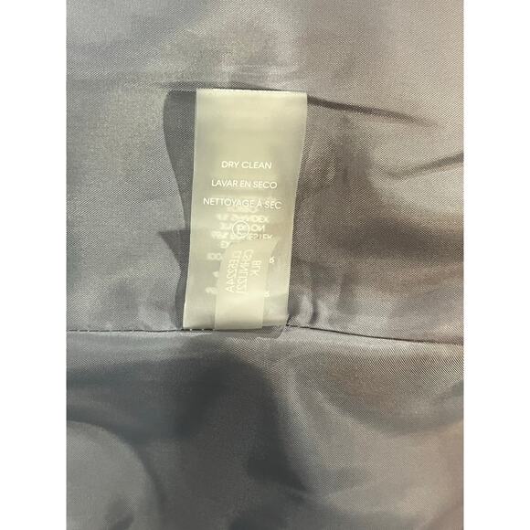 Calvin Klein Women's Single Breasted Lined Metal Button Black Suit Blazer Sz 16W - Picture 9 of 11